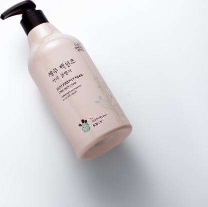 Набор средств для тела Flor de Man Jeju Prickly Pear Body Cleanser + Flor de Man Jeju Prickly Pear Body Lotion, 500мл + 500 мл, Flor de Man вид 1