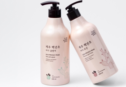 Набор средств для тела Flor de Man Jeju Prickly Pear Body Cleanser + Flor de Man Jeju Prickly Pear Body Lotion, 500мл + 500 мл, Flor de Man вид 3