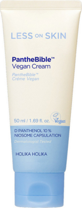 Holika Holika Успокаивающий крем для лица с пантенолом Less on Skin PantheBible Vegan Cream