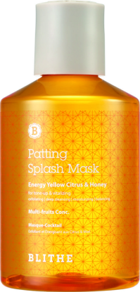 Сплэш-маска для сияния Patting Splash Mask Energy Yellow Citrus & Honey