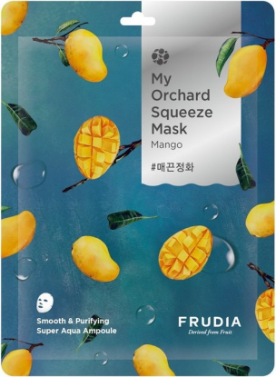 Тканевая маска для лица с манго My Orchard Squeeze Mask Mango