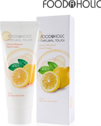 Увлажняющий крем для рук с экстрактом лимона FoodaHolic Lemon Moisture Hand Cream
