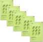 Pure Essence Mask Sheet Green Tea набор из тканевых масок для лица, 23 мл*5 шт, Holika Holika