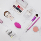 Косметический спонж для макияжа со срезом Flat End Blending Sponge превью 5